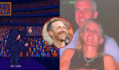 Lanzan videojuego inspirado en infidelidad viral durante concierto de Coldplay
