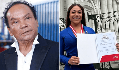 Melcochita mostró su incomodidad con la premiación a Dayanita