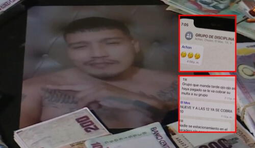 Los extorsionadores coordinaban sus hazañas por medio del "Grupo de disciplina". Foto: Composición LR