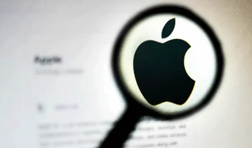 El logo de la manzana mordida está incluido en todos los productos de Apple. El logo de la manzana mordida está incluido en todos los productos de Apple. Foto: Alto Nivel