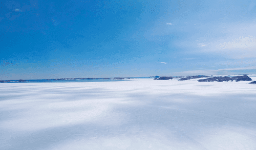 Científicos descubrieron bajo la Antártida un paisaje moldeado por antiguos ríos. Foto: David Small Científicos descubrieron bajo la Antártida un paisaje moldeado por antiguos ríos.