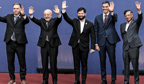 "Democracia Siempre": Boric se reúne en Chile con líderes de izquierda en medio del cruce entre Lula da Silva y Trump