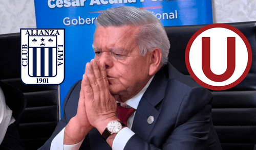 César Acuña reveló que sigue los partidos de equipo de la Liga 1. Foto: composición LR/ archivo LR César Acuña reveló que sigue los partidos de equipo de la Liga 1. Foto: composición LR/ archivo LR