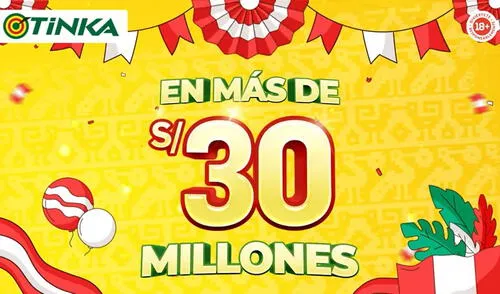 Pozo Millonario de La Tinka alcanza cifra récord de S/30.254.867 Pozo Millonario de La Tinka alcanza cifra récord de S/30.254.867