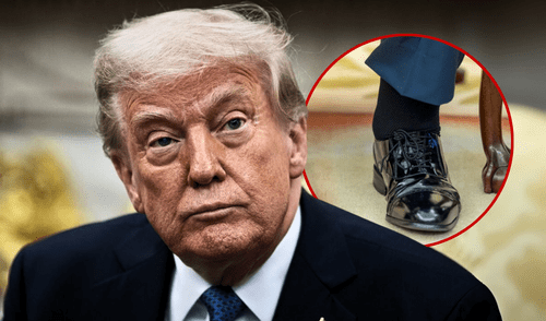 Trump fue diagnosticado con insuficiencia venosa crónica, enfermedad común. Foto: EFE Donad Trump - Estados Unidos - Insuficiencia venosa crónica