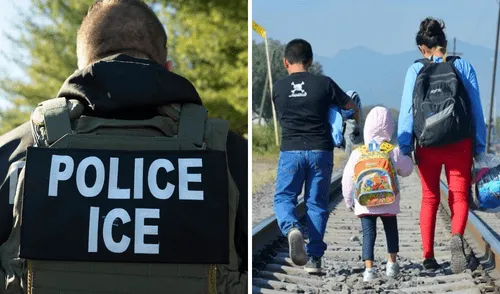 ICE deporta a familia peruana por llegar tarde a cita de asilo en San Francisco, California, Estados Unidos.