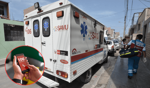 La linea 106 respondió más de 100.000 llamadas en lo que va del año. Foto: Composición LR/ Archivo GLR