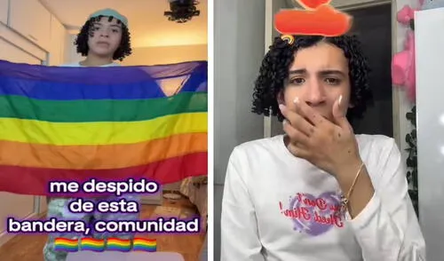 Valentino Palacios sorprendió a sus seguidores al despedirse de la Comunidad LGBTQI+.
