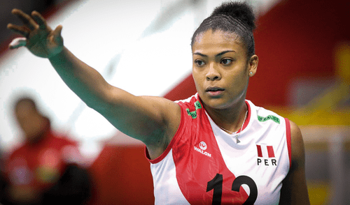 Ángela Leyva fue una de las mejores juagdoras de la Copa América de Vóley 2025. Foto: difusión Ángela Leyva descartada para la Copa Panamericana de Vóley pese a brillar en la Copa América