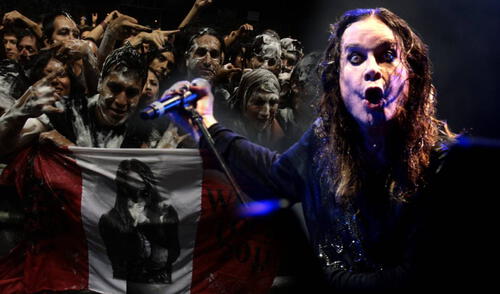 Ozzy Osbourne ofreció un concierto en Lima en el año 2011.