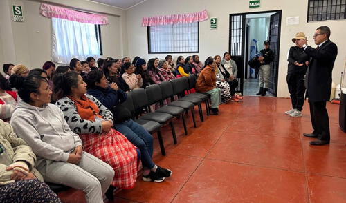 La actividad en el penal de Concepción contó con la participación activa de las internas. Fuente: Difusión.