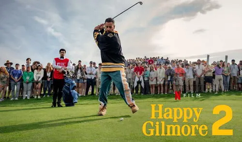 La secuela de 'Happy Gilmore' llega a Netflix después de casi 30 años.