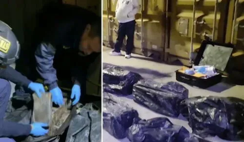 Cocaína incautada provenía de Colombia, según investigación fiscal. Foto: Composición LR Cocaína incautada provenía de Colombia, según investigación fiscal. Foto: Composición LR