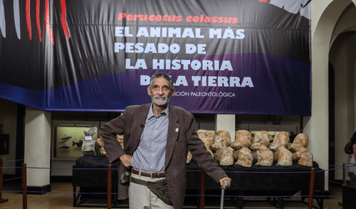 Paleontólogo Mario Urbina es hallado tras varias horas desaparecido. Foto: Andina. Paleontólogo Mario Urbina es hallado tras varias horas desaparecido. Foto: Andina.