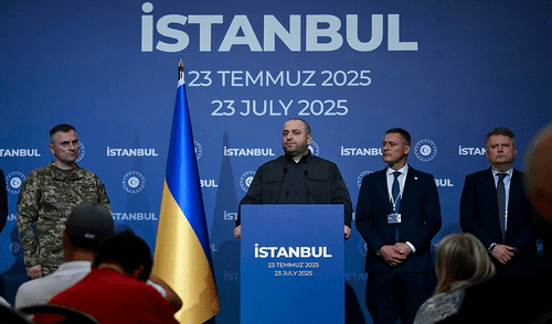 Rusia y Ucrania acordaron intercambiar 1.200 prisioneros en reunión en Estambul. Rusia y Ucrania acordaron intercambiar 1.200 prisioneros en reunión en Estambul.