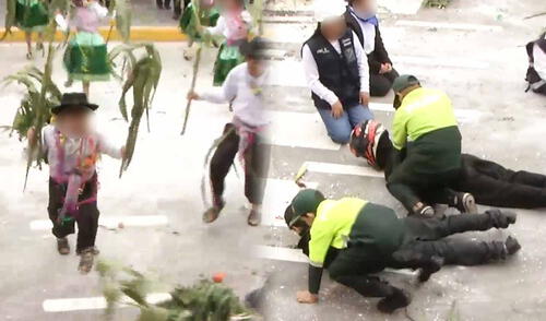 Estudiantes exigieron justicia frente a la delincuencia y criminalidad con una notable presentación por Fiestas Patrias. Escolares de El Agustino cantan “Flor de Retama” durante desfile escolar contra la delincuencia