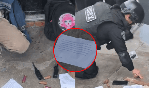 La Policía solicitó la participación de agentes de la UDEX. Foto: Composición LR