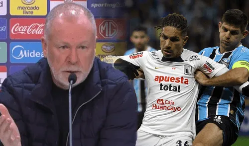 DT de Gremio y el fuerte reclamo a sus jugadores tras ser eliminados por Alianza Lima