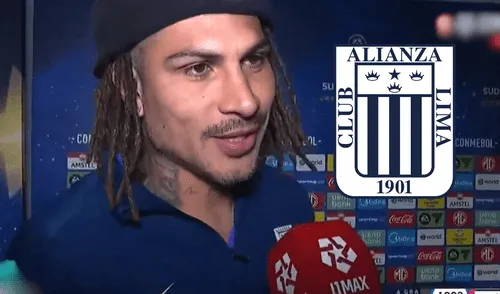 Paolo Guerrero se pronunció tras el triunfo de Alianza Lima ante Gremio.