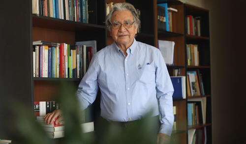 Manuel Burga. Foto: Carlos Félix. Manuel Burga. Foto: Carlos Félix.