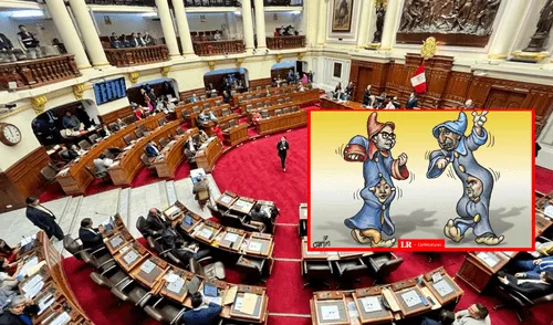 Carlincatura retrata a los personajes tras las postulaciones a la Mesa Directiva. Foto: composición LR Carlincatura retrata a los personajes tras las postulaciones a la Mesa Directiva.