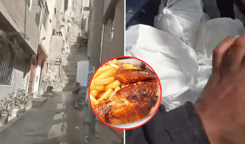 Motorizado se niega a llevar pollo a la brasa.