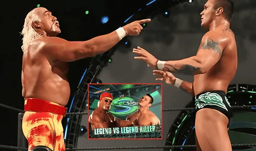 La última lucha de Hulk Hogan en la WWE fue ante Randy Orton en Summerslam 2006.