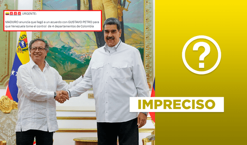 Nicolás Maduro y Gustavo Petro