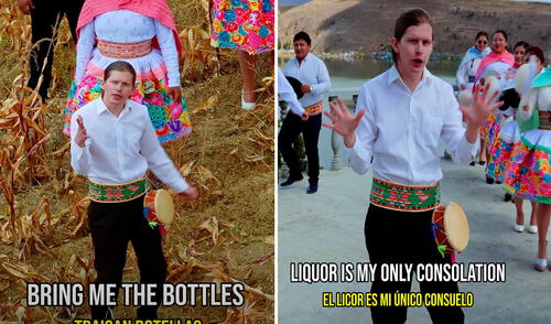 Extranjero canta huayno en inglés y se vuelve viral en redes en TikTok