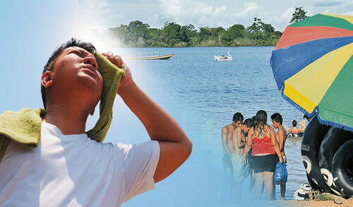 Alerta por ola de calor en la selva peruana