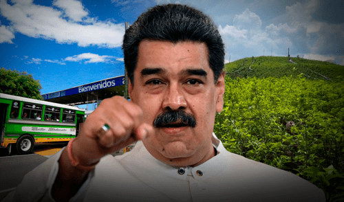 En un vídeo para su canal, Maduro aseguró que la nueva vía servirá para "producir coca y cocaína". En un vídeo para su canal, Maduro aseguró que la nueva vía servirá para "producir coca y cocaína".