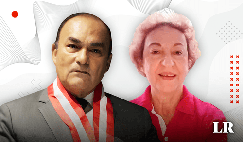 Violencia familiar. Obdulia Gildemeister, denunció ante la comisaria de la Molina que su ex esposo el presidente de la JNJ Gino Ríos la agredía verbalmente y físicamente delante de sus hijos. Foto: composición LR