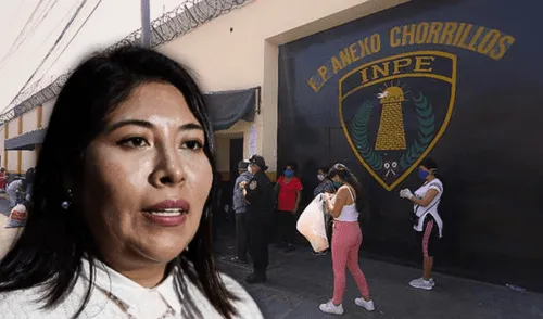 Según el INPE, la exministra fue trasladada al hospital María Auxiliadora para pasar por un control médico. Foto: Composición/LR Betssy Chávez Pedro Castillo