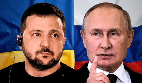 Vladimir Putin - Volodimir Zelenski - Rusia - Ucrania