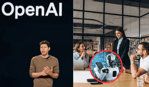 Sam Altman regresó en el 2023 a OpenAI. Foto: New York Times/oficina Montiel/Composición LR