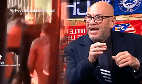 Mr. Peet paso un tenso momento en Brasil tras triunfo de Alianza Lima. Foto: composición LR/A Presión/difusión