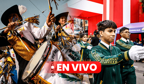 Sigue todos los acontecimientos sobre este desfile escolar 2025 EN VIVO. Foto: Gerson Cardoso/LR/Carlos Contreras/Sebastián Blanco
