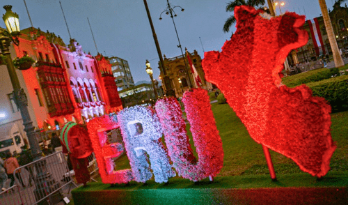 Foto: MML.Diversos artistas se presentarán en la Plaza de Armas de Lima por el aniversario de la Independencia del Perú. Foto: Municipalidad de Lima