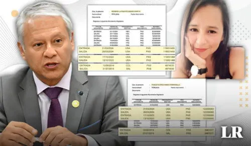 El viceministro de Gestión Ambiental, Edgar Romero, aseguró estar divorciado de Karen Pasco desde 2012, pero el movimiento migratorio revela que ambos viajaron juntos en tres ocasiones posteriores a su separación. Foto: composición LR El viceministro de Gestión Ambiental, Edgar Romero, aseguró estar divorciado de Karen Pasco desde 2012, pero el movimiento migratorio revela que ambos viajaron juntos en tres ocasiones posteriores a su separación. Foto: composición LR