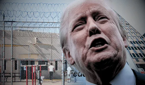 Donald Trump y ICE bajo críticas tras filtrarse video de inmigrantes sin comida ni medicamentos en Nueva York. Donald Trump y ICE bajo críticas tras filtrarse video de inmigrantes sin comida ni medicamentos en Nueva York.