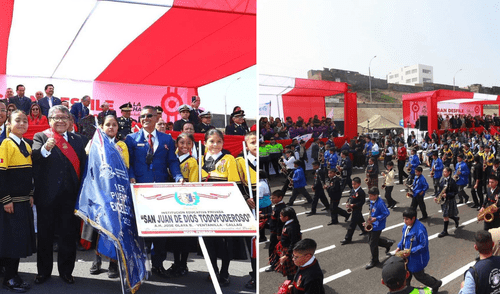 Estos fueron los colegios ganadores del defile escolar celebrado en la Costa Verde del Callao Estos fueron los colegios ganadores del defile escolar celebrado en la Costa Verde del Callao