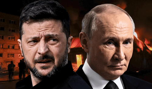 Rusia - Ucrania - Guerra Rusia Ucrania - Zelenski - Putin