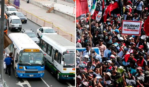 Julio Campos confirmó que el día central de las movilizaciones será el 28 de julio. Foto: Composición LR