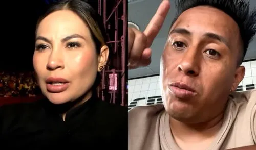 Pamela López y Christian Cueva mantienen un conflicto legal. Foto: Composición LR/Willax/Youtube Pamela López y Christian Cueva mantienen un conflicto legal.