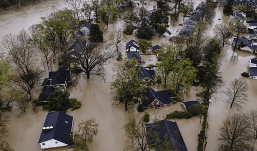 Las ciudades costeras son las que tienen más riesgo de inundación. Foto: Jon Cherry/AP