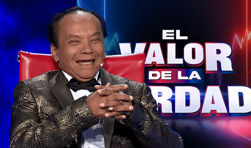 Melcochita arruina exclusiva y revela que sería nuevo participante de 'El valor de la verdad'. Foto: Composición LR/Difusión/YouTube Melcochita en 'EVDLV'