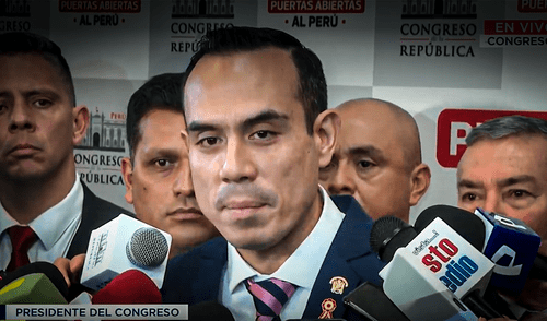 José Jerí es el nuevo presidente de la Mesa Directiva. Foto: captura de pantalla jose jeri
