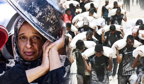 Israel anuncia 'pausa táctica' en la Franja de Gaza y lanza ayuda humanitaria tras denuncias por crisis de hambruna