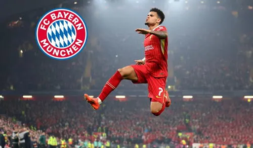 Luis Diaz firmará por Bayern Múnich, tras su exitoso paso por Liverpool.