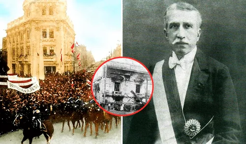 El 3 de julio de 1921 se registró un incendio en el Palacio de Gobierno donde se destruyó el ala derecha con obras importantes. El 3 de julio de 1921 se registró un incendio en el Palacio de Gobierno que destruyó obras importantes.